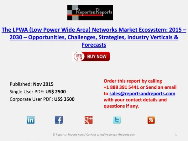 #LPWA, #LowPowerWideArea, LPWA Networks Market 2030, Low Power Wide Area Networks Market, LPWA (Low Power Wide Area) Ne