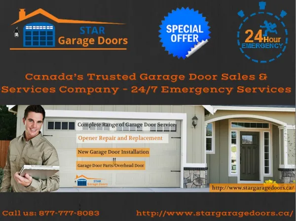 Garage Door Repair and Installation Services - Star Garage Doors