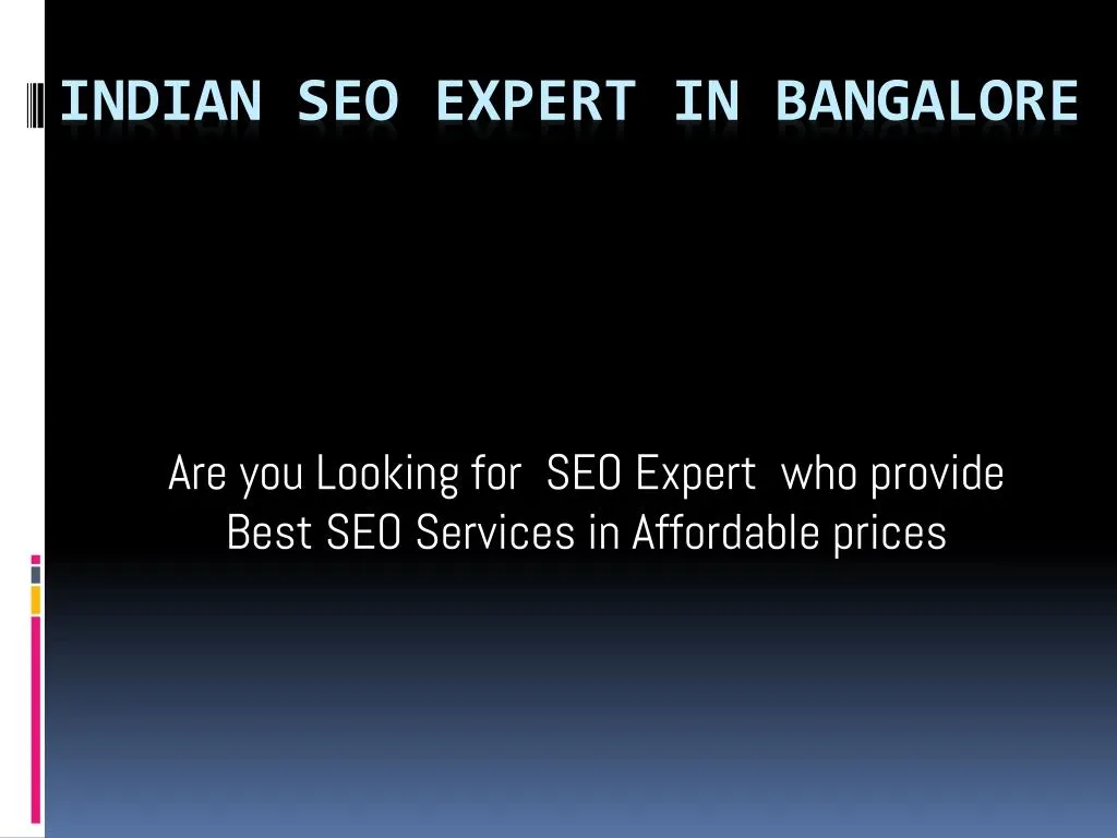 are you looking for seo expert who provide best seo services in affordable prices