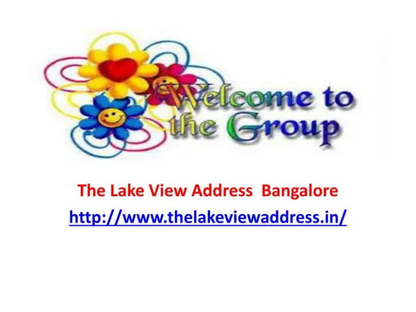 The Lake View Address Electronic City