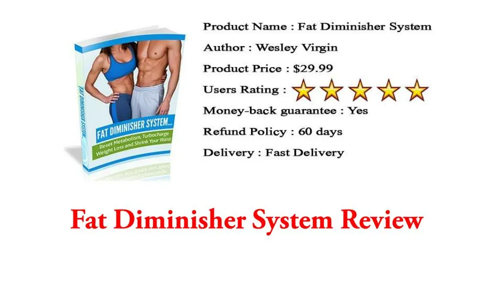 fat diminisher system review