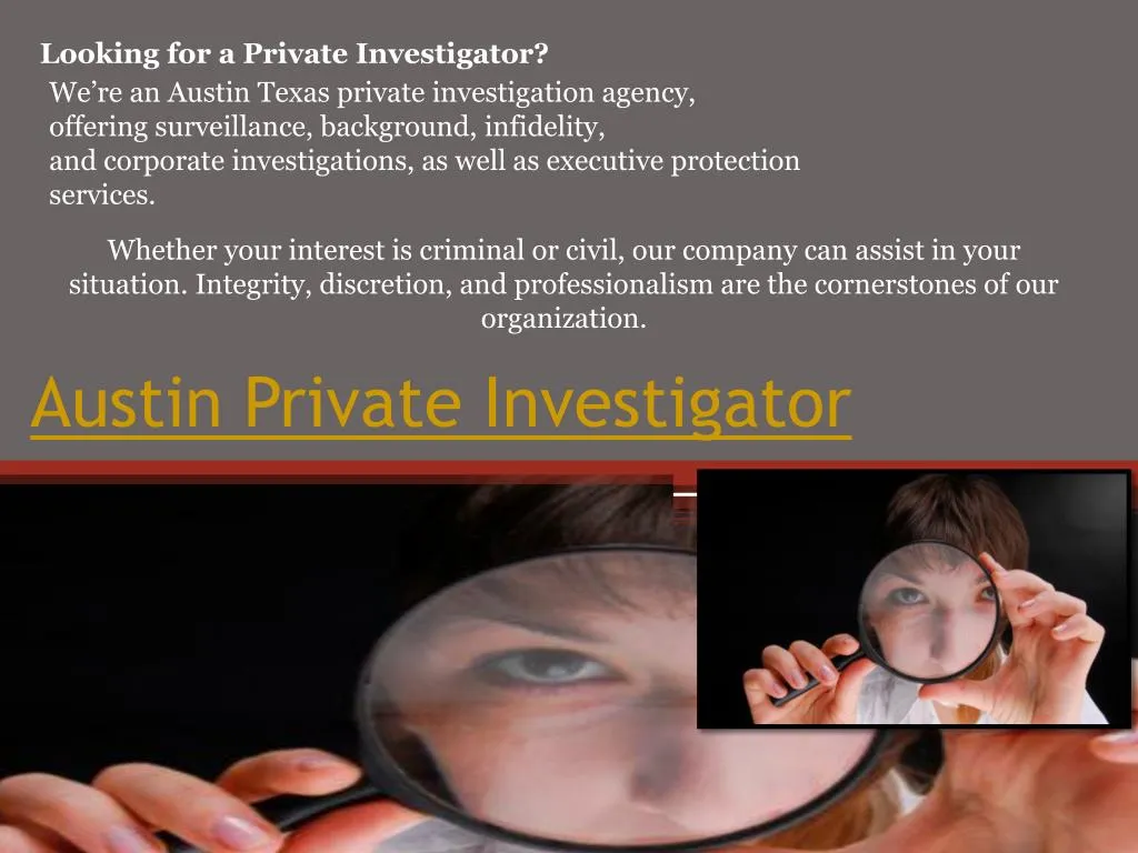 austin private investigator