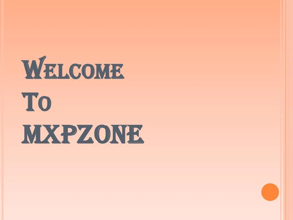 welcome to mxpzone