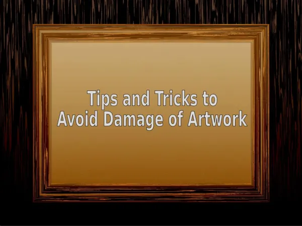 Tips & Tricks to Prevent Damage – Paintbox Art Frame