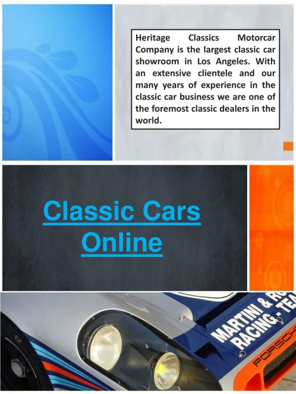 Classic Car Buyers