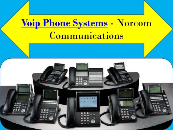 Voip phone systems - Norcom Communications