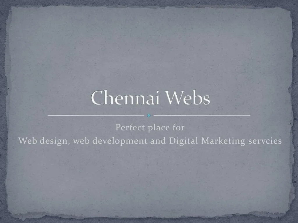 chennai webs