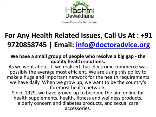 Health Related Issue