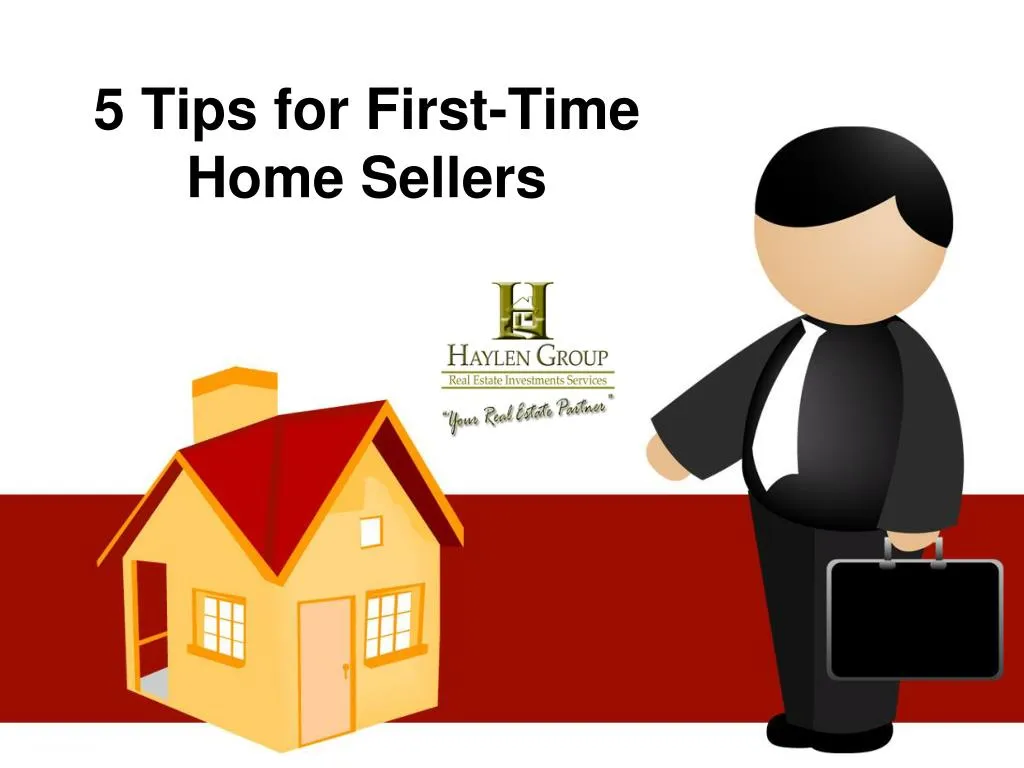 5 tips for first time home sellers