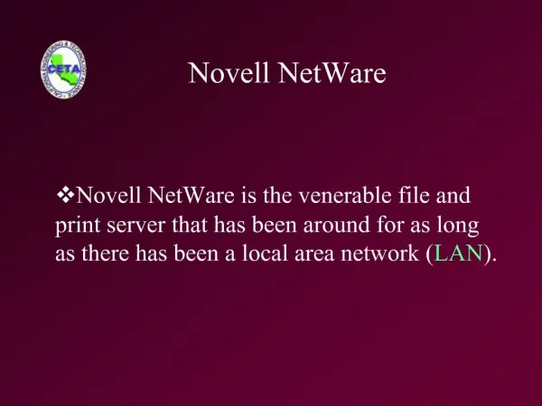 PPT - Windows Server Vs. Novell Netware PowerPoint Presentation, Free ...