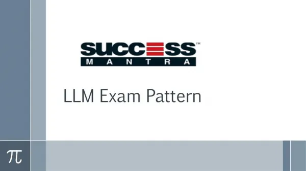 LLM Exam Pattern