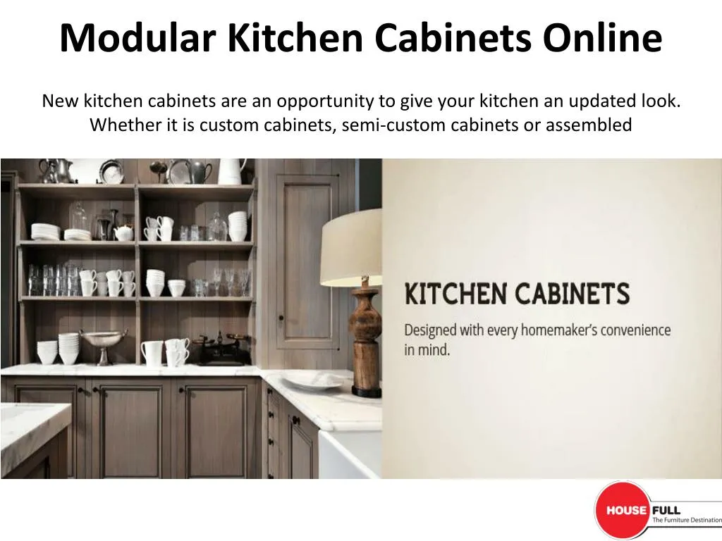 modular kitchen cabinets online