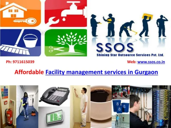 Facility management services in Gurgaon- SSOS