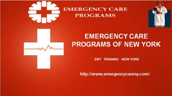 Emergency Care Programs || EMT Training Class