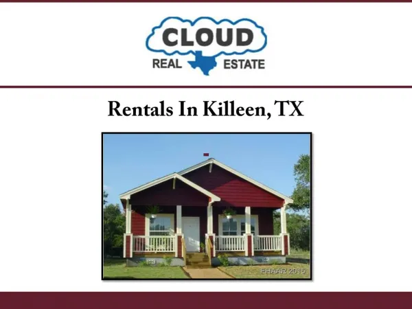 Rentals In Killeen, TX