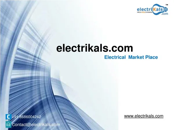 TIBCON electrical products | electrikals.com