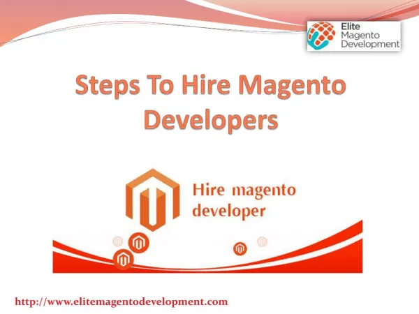 Steps to Hire Magento Developers