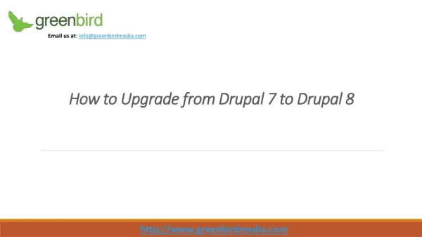Drupal 7 To 8 Upgrade