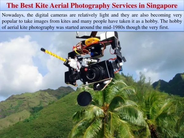 The Best Kite Aerial Photography Services in Singapore