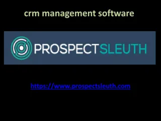 custom crm development - slide 1
