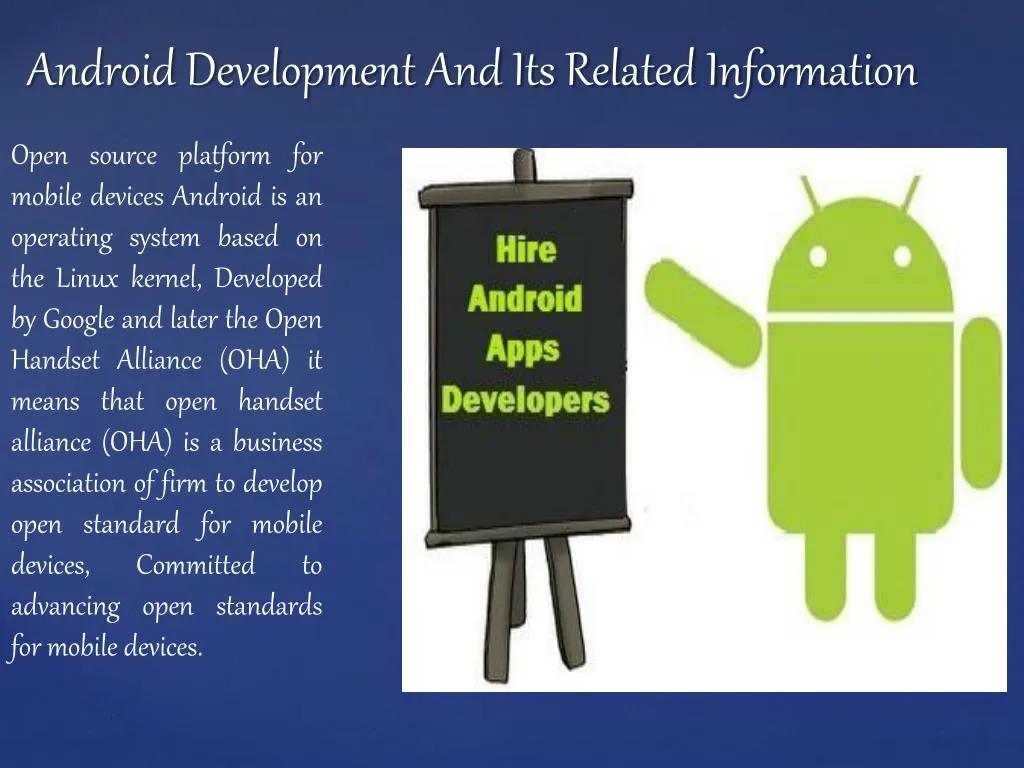 android development and its related information