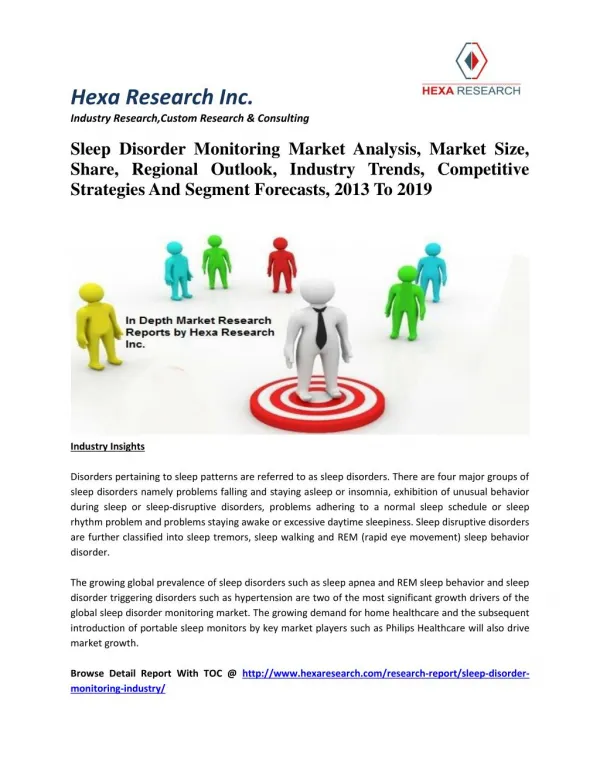 Sleep Disorder Monitoring Market Analysis, Market Size, Share, Regional Outlook, Industry Trends, Competitive Strategies