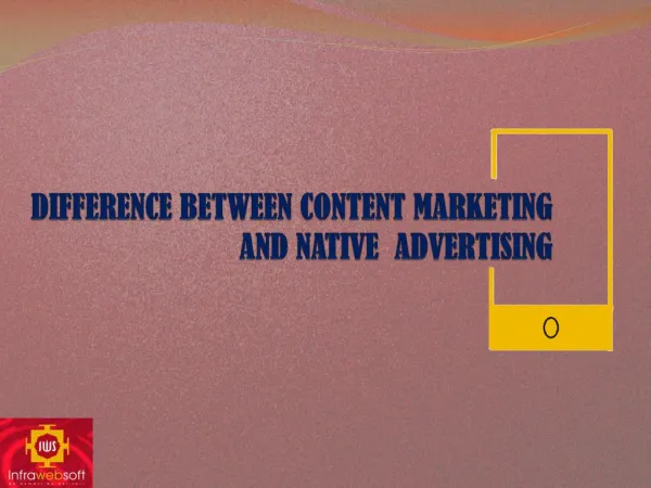 Difference Between Content Marketing and Native Advertising