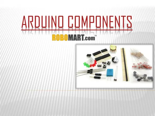 Buy Arduino Components by Robomart