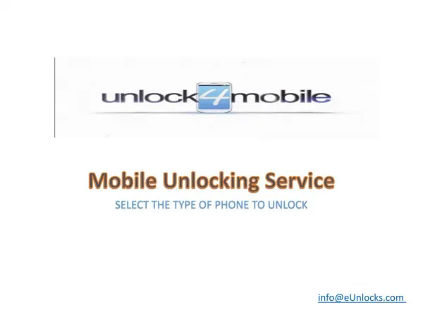 How to Unlock Phones | eUnlocks.com