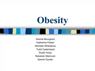 Obesity - slide 1