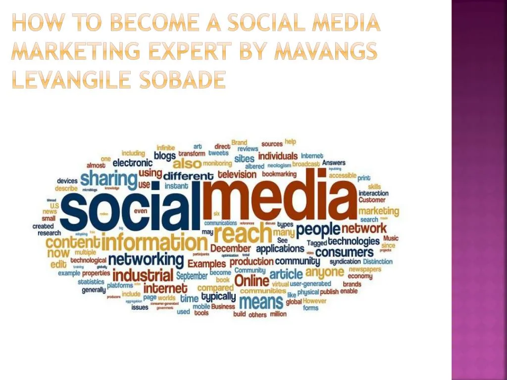 how to become a social media marketing expert by mavangs levangile sobade