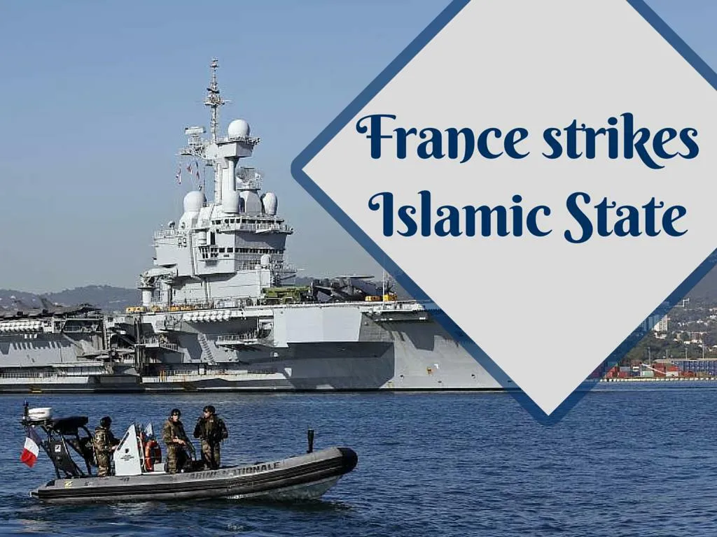france strikes islamic state