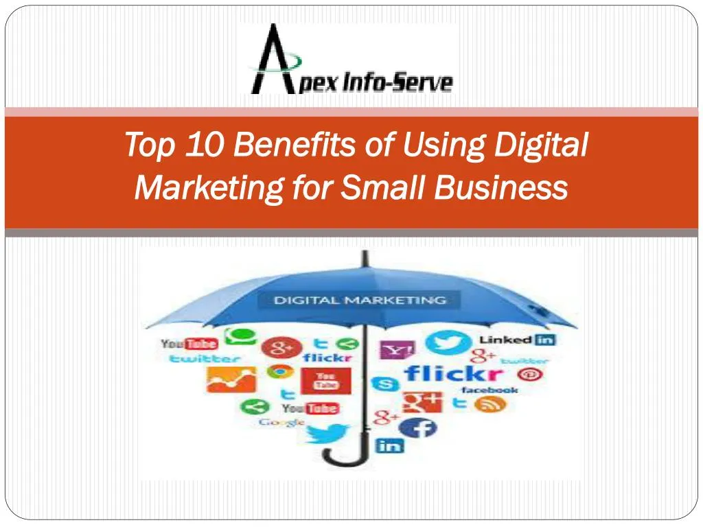 top 10 benefits of using digital marketing for small business
