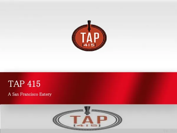 Tap 415 - Westfield Casual Dining, San Francisco