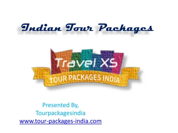 Indian Tour Packages