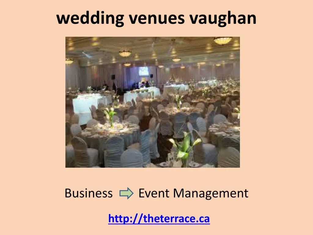 wedding venues vaughan