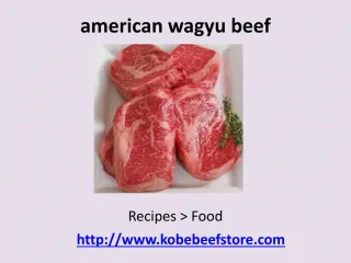 american style kobe beef japanese wagyu cattle - slide 1