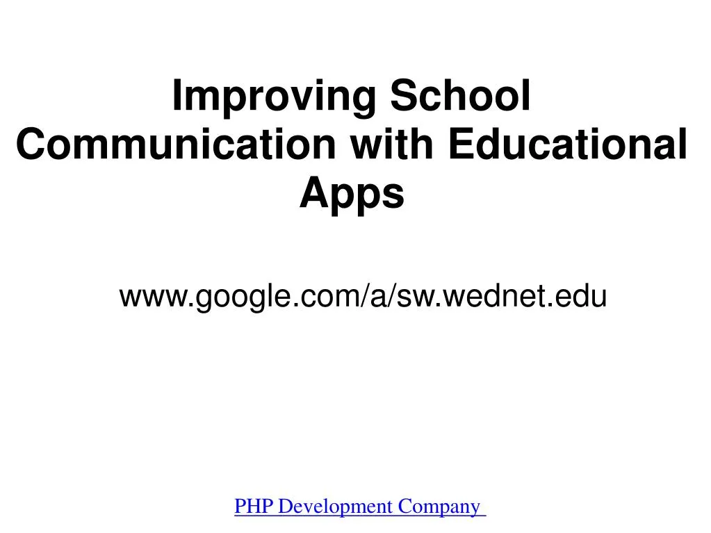 improving school communication with educational apps