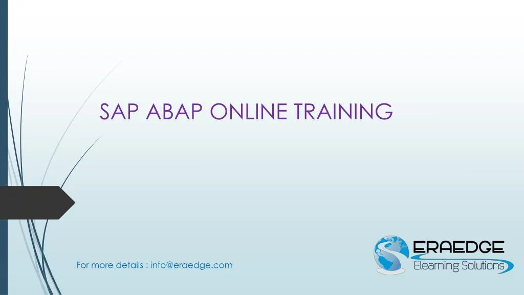 sap abap online training