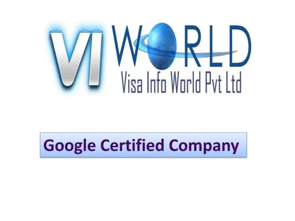 google certified company