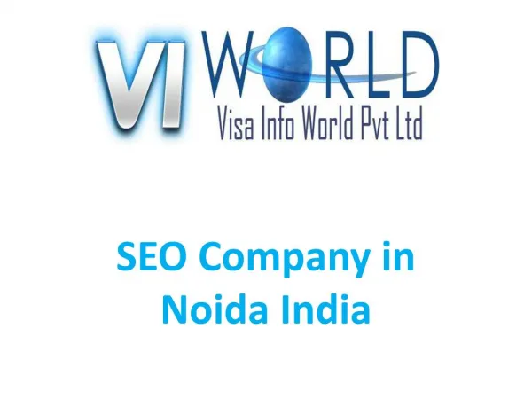 SMO company in Noida India-visainfoworld.com