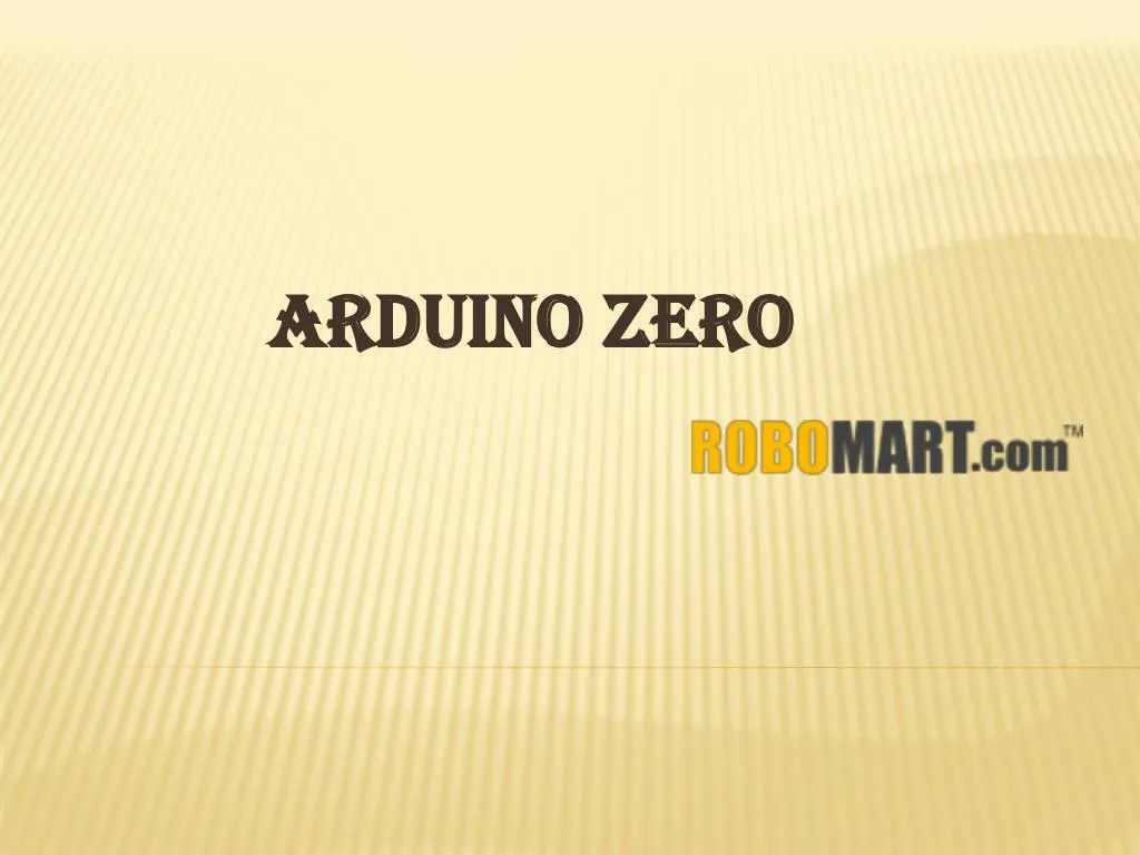 arduino zero