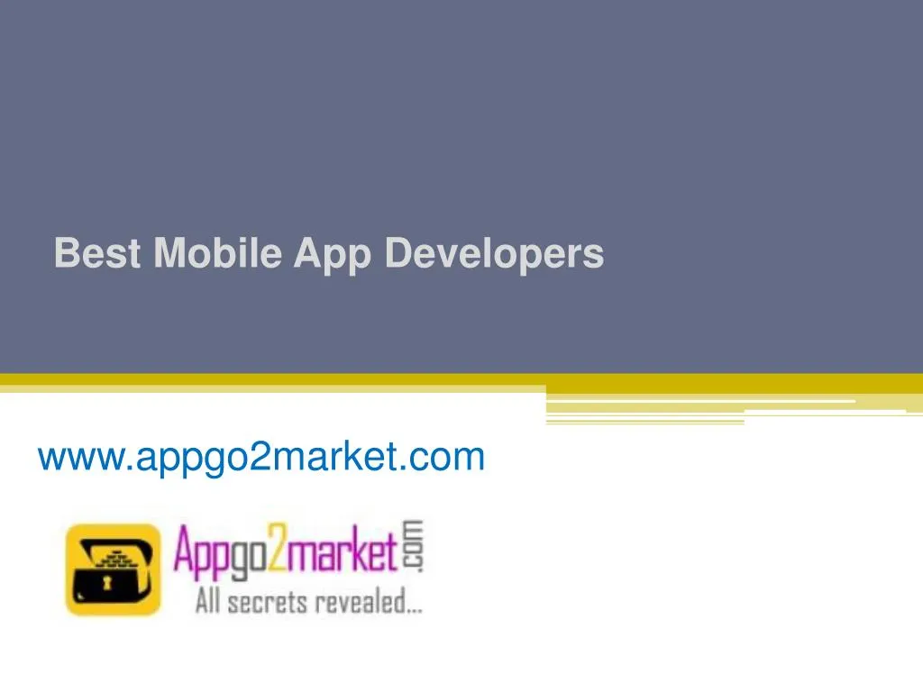 best mobile app developers