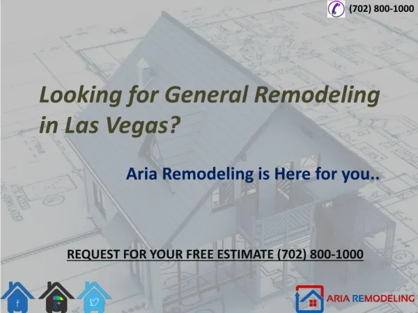 General Remodeling Services in Las Vegas - Aria Remodeling