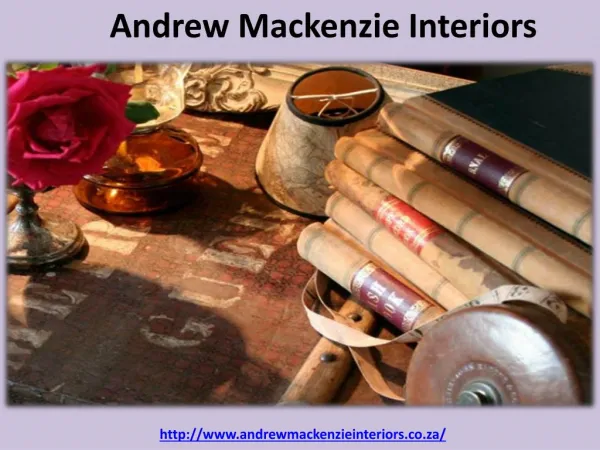 Andrew Mackenzie Interiors - South African Interior Decorators