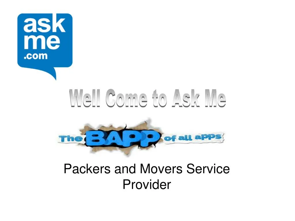 packers and movers service provider