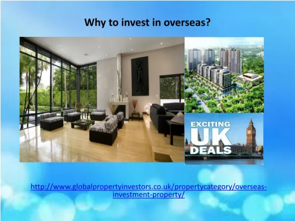 Why to invest in overseas