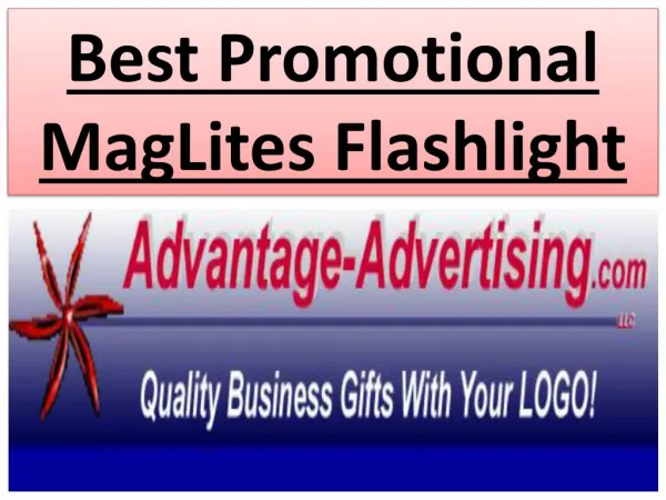 Best Promotional MagLites Flashlight