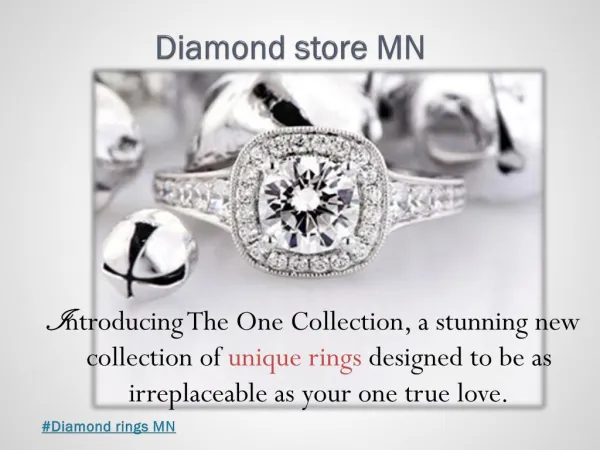 #Engagement ring store MN