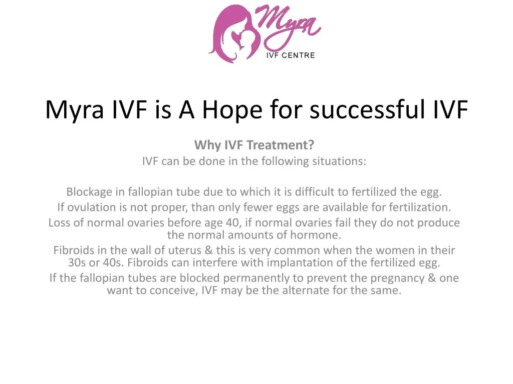 myra ivf is a hope for successful ivf